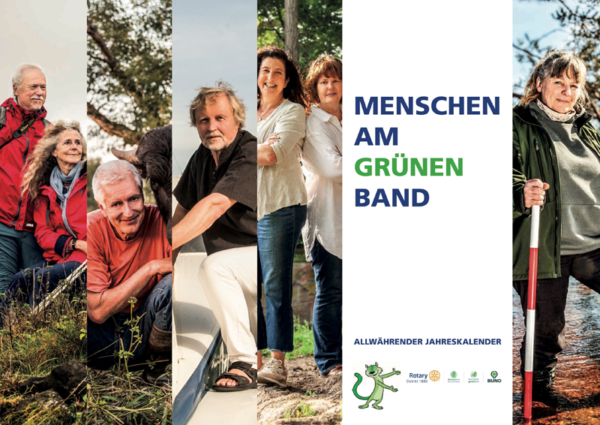 Charity Kalender "Menschen am Grünen Band" Deckblatt