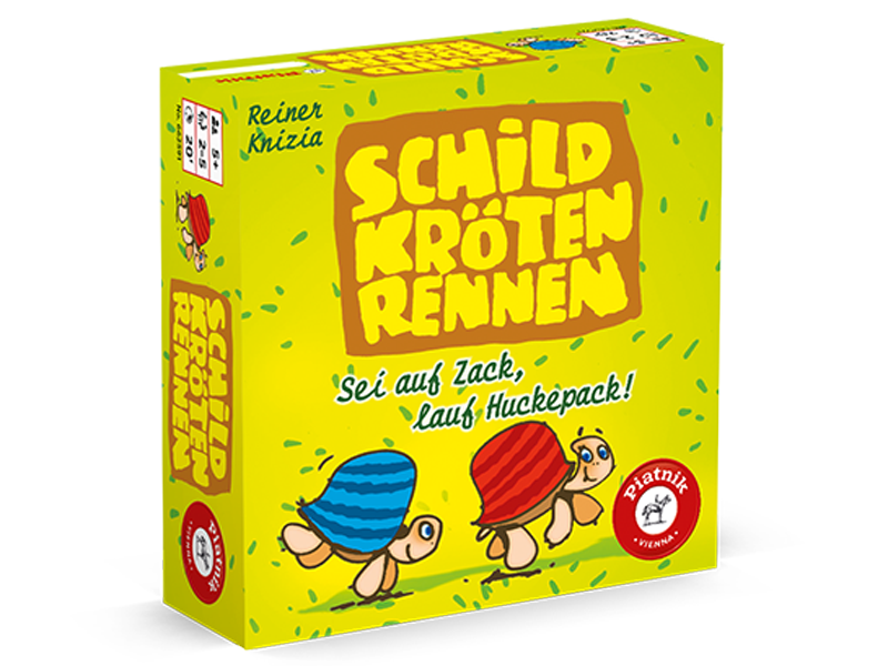 Schildkrötenrennen - lustiges Spiel für die ganze Familie